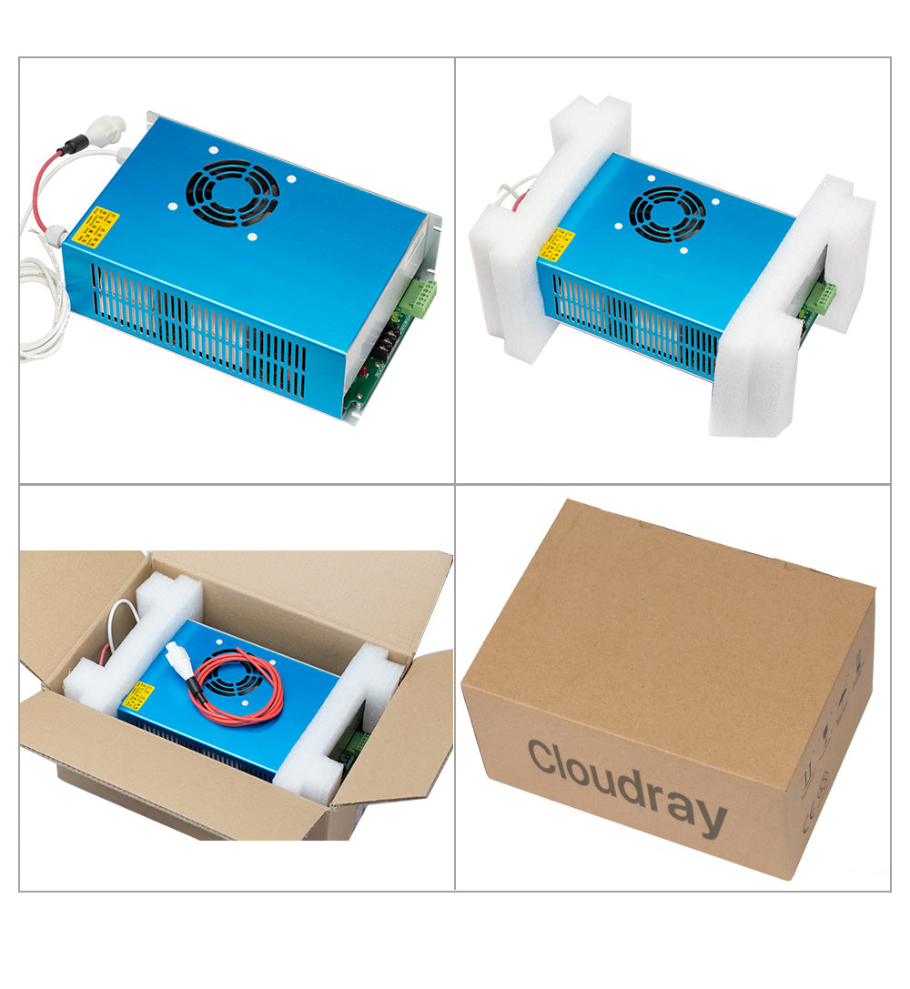 Cloudray Bundle For Sale 90W RECI Co2 Laser Tube + 110/220V Laser Power Supply