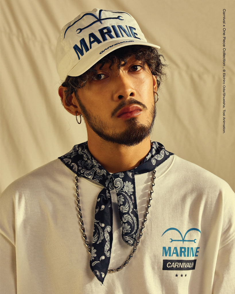 Marine Cap Blue The Lucky Shop The Lucky Shop