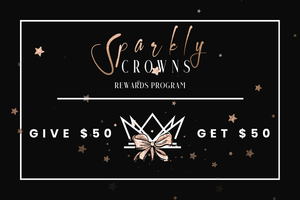 Sparkly Crown Rewards Program by Miele Moda Luxury Fashion