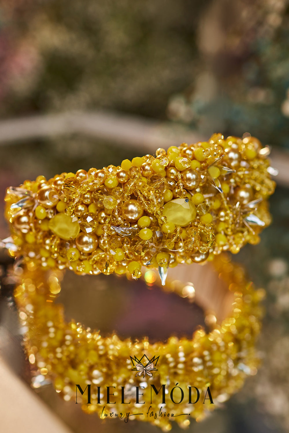 Luxury Peals and Beads Couture Hair Accessory