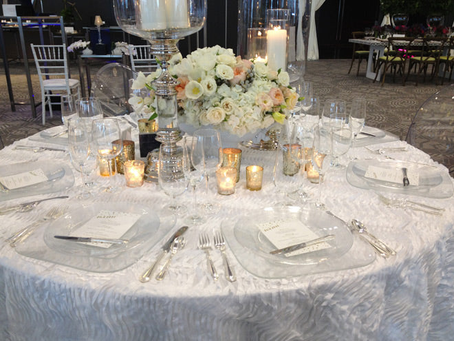 martha stewart wedding party chicago 2013 tablescape