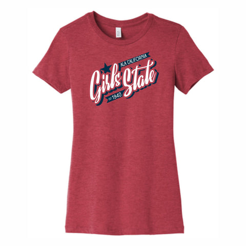 ALA CAGS Established 1940 Red Heather ladies tee. – ALA California ...