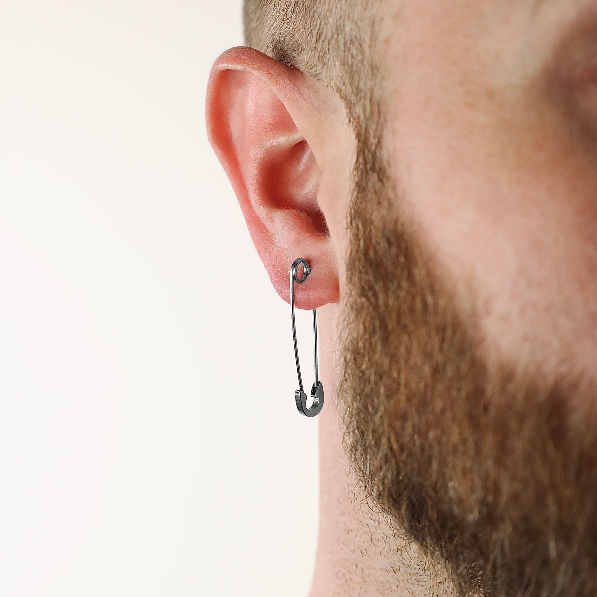 Weekday safety pin earrings in silver | ASOS