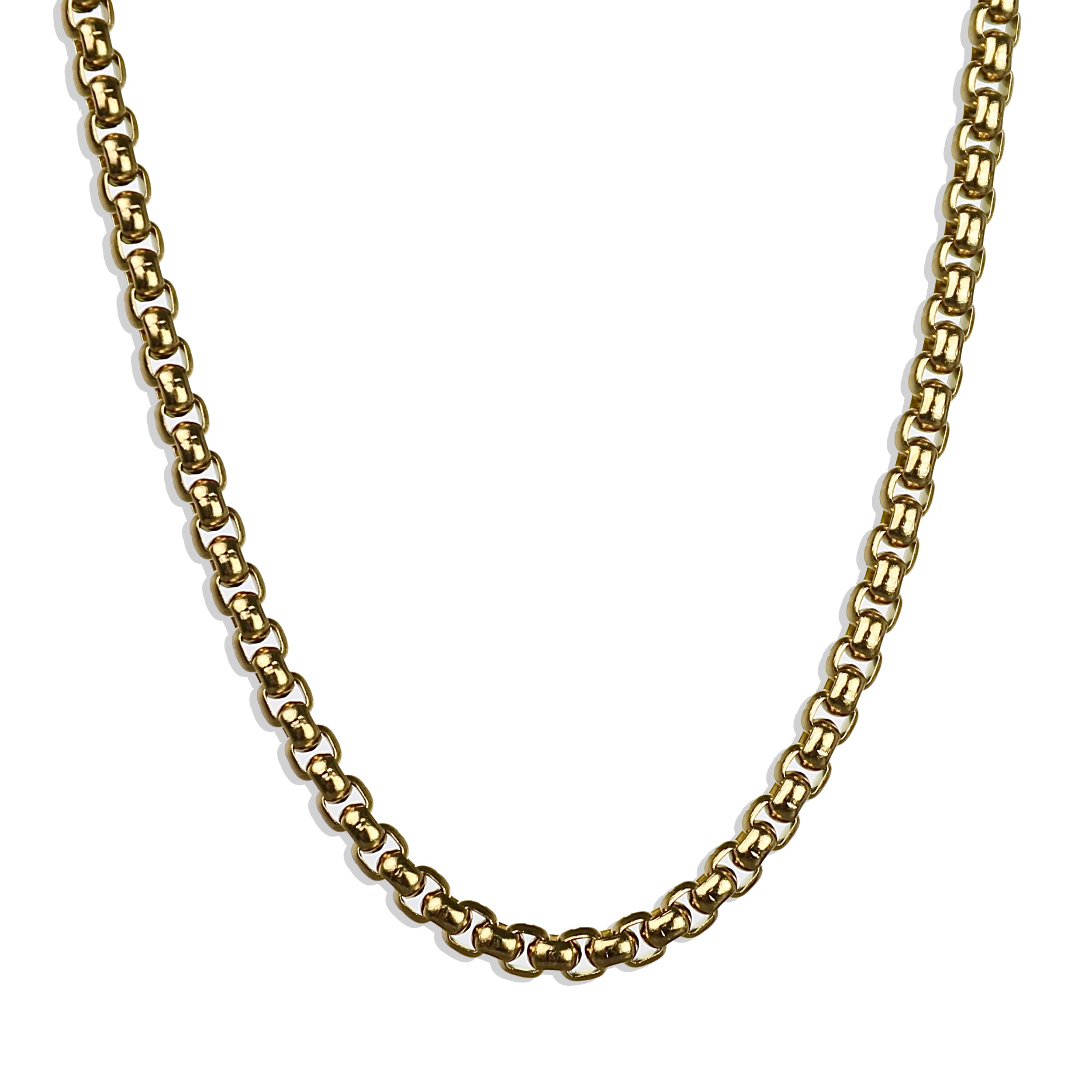 box chain charm necklace for bale charms – Marlyn Schiff, LLC