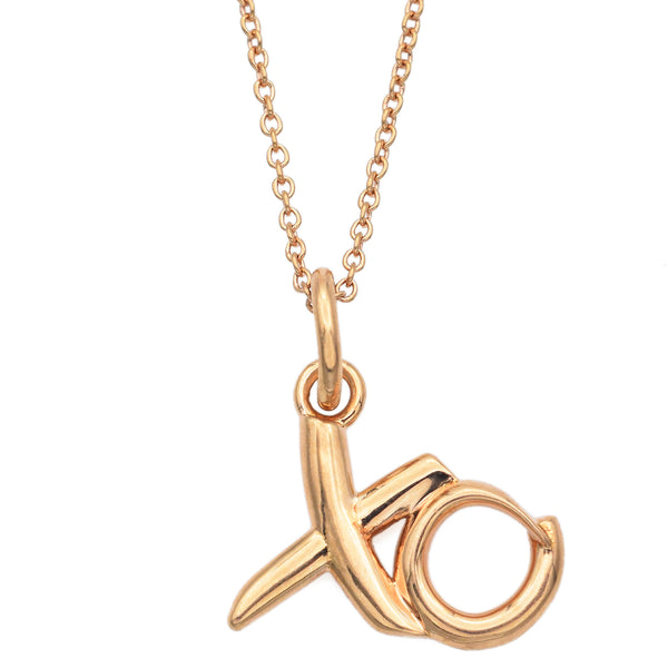 Tiffany & Co Platinum 18k Gold X Crossover Diamond Picasso Necklace |  Fortrove