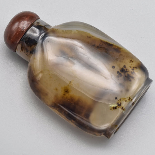 Chinese Antique Rutilated Quartz Snuff Bottle - Zentner Collection