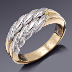 cartier braided ring