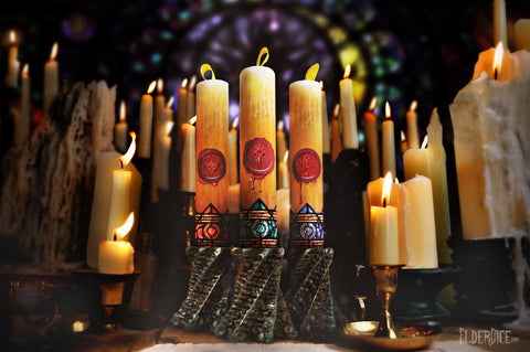 Ritual Candles from the Shards of Illumination