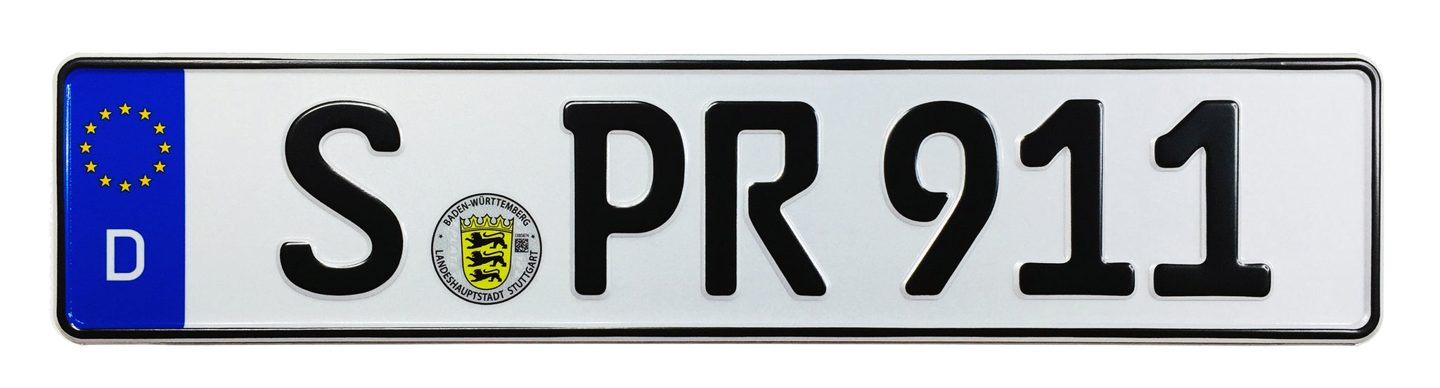 front license plate