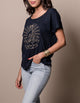 Buddha Tee with Flowy Sleeves and Fit 
