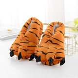Monster Feet Slippers Tiger Stripes / Small