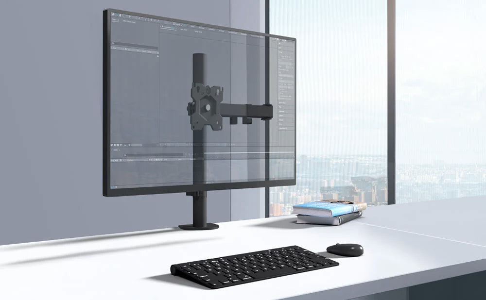 Onkron d101e blk support de bureau pour écran pc ou tv de 13à 34