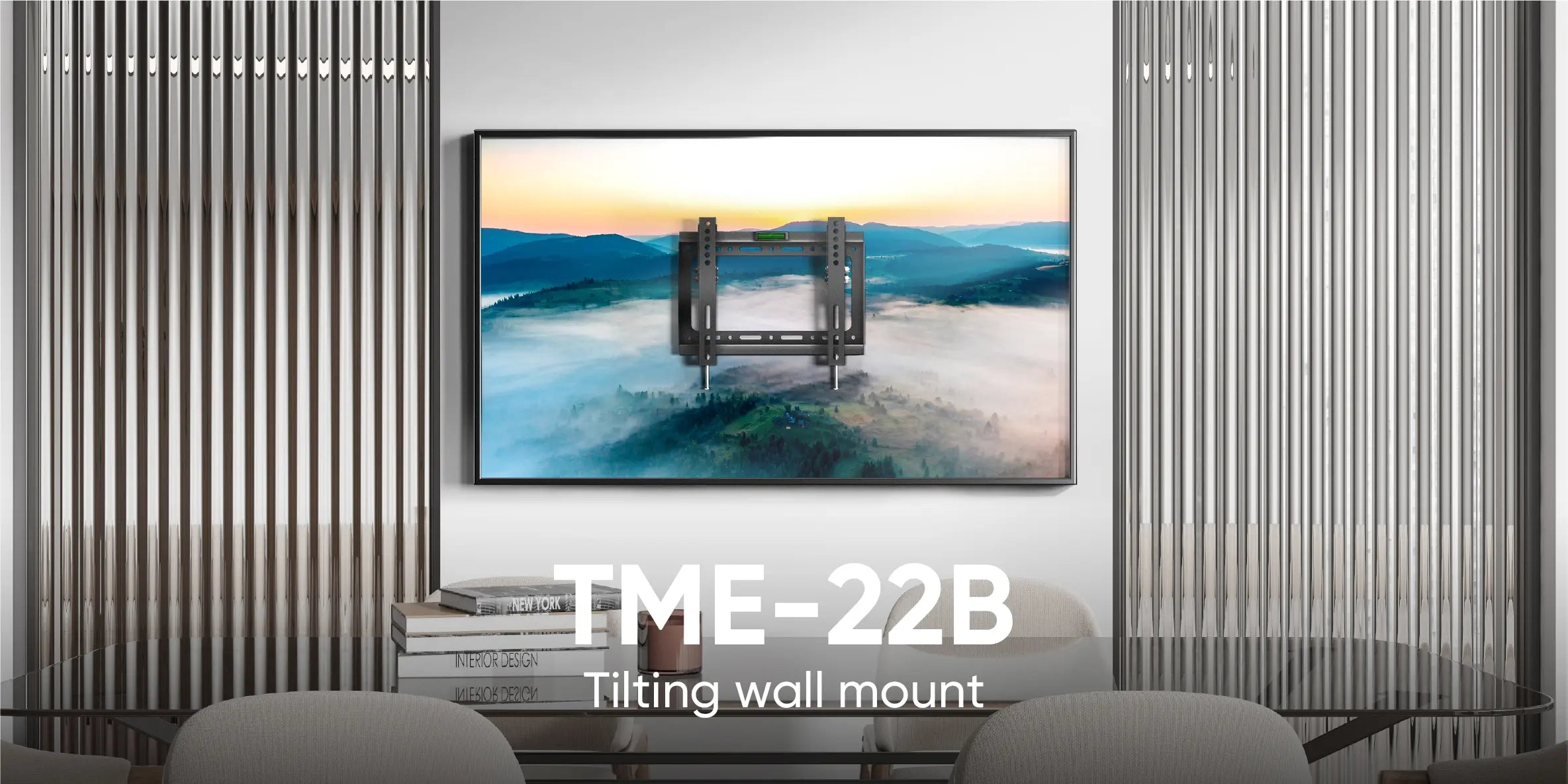 TME-22B - Tilting wall mount