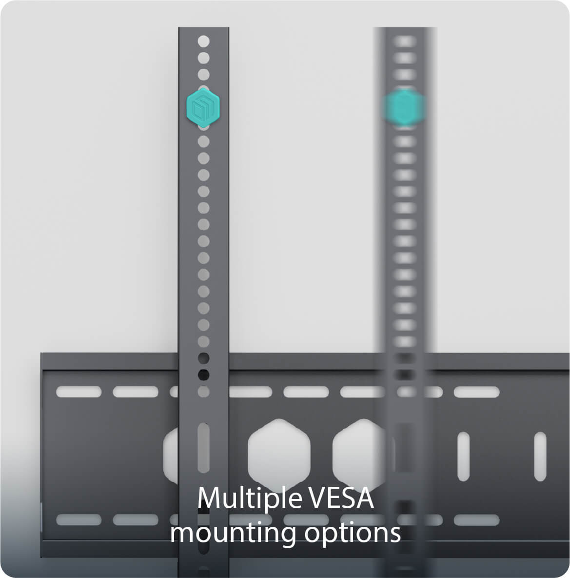 Multiple VESA  mounting options