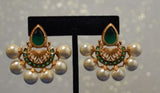 Latest Trendy Chand bali Design Big size Pearl Earrings