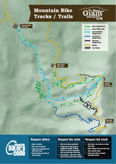 Te Mata Peak Mountain Bike Track Map