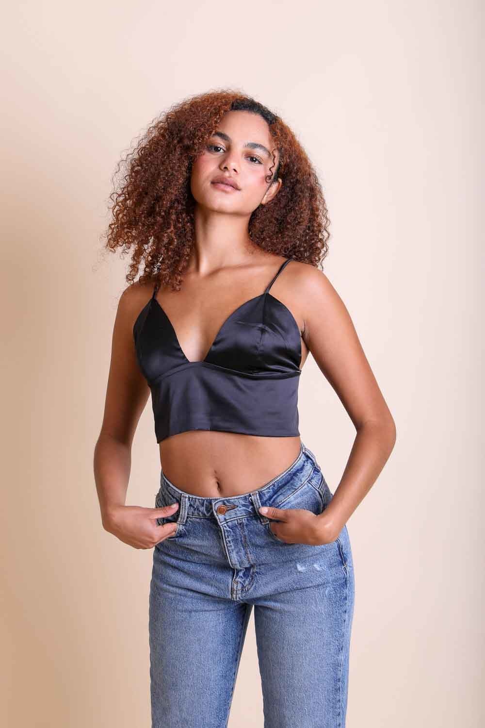 Lace Longline Corset Bralette - 4 colors – The House of Gentry