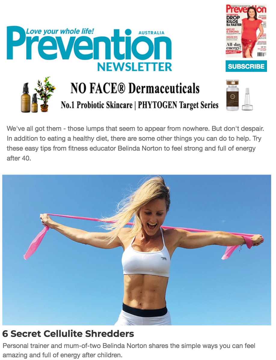 prevention magazine australia no face dermaceuticals skincare