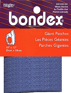 Wrights Bondex Adhesive Nylon Patch 3x7 Multi 4pc