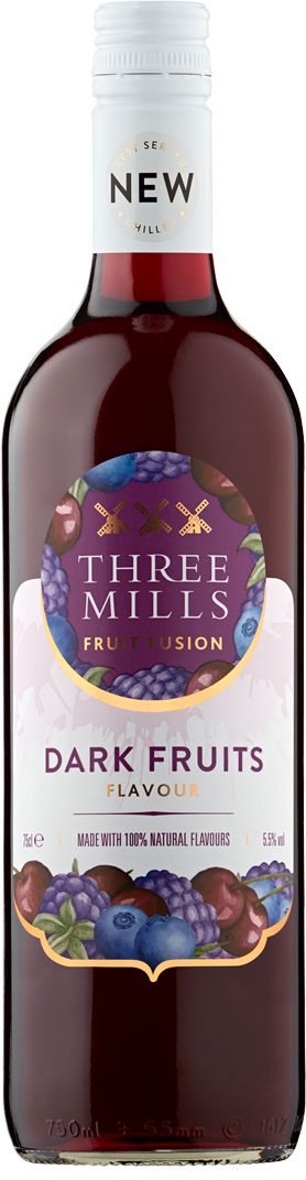 Three Mills Dark Fruits Fruit Fusion 75cl