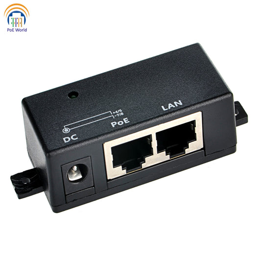 Sonew IP Camera POE RJ45 Cable Power Over Ethernet Adapter Injector +  Splitter DC 12 V 10 Pair