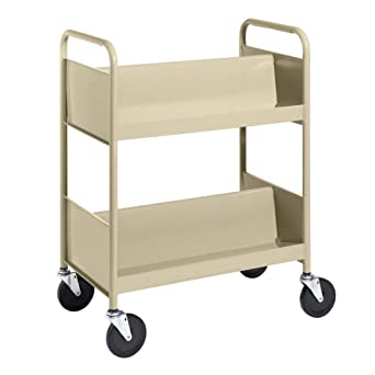 Standard mobile double-sided supply cart