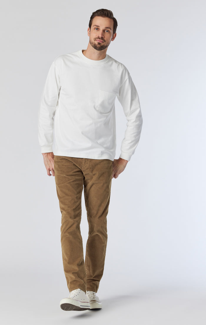 SMF Caramel Brown Slim Fit Chino Pant –