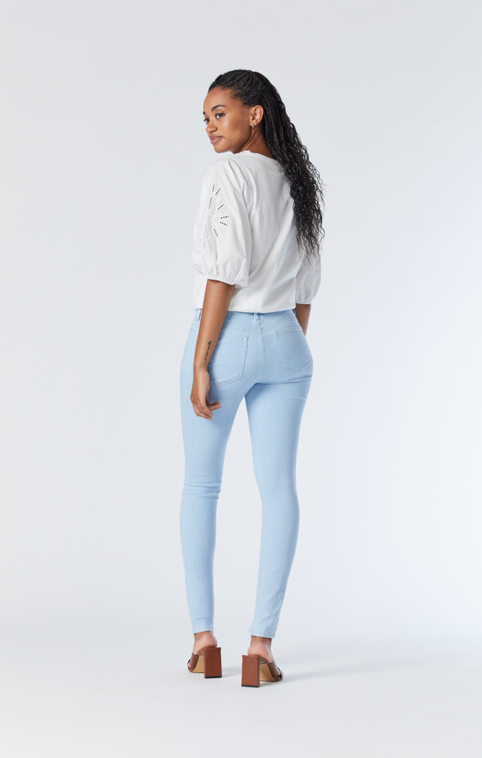Mavi Women's Serena Super Skinny Jeans In Jet Black