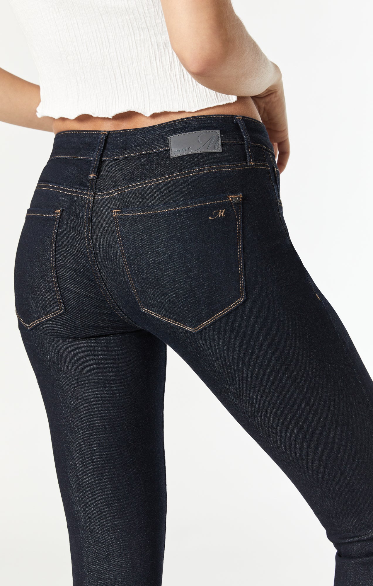 Jeans Mid Rise Bootcut - Blue Extra Stretch Diamant Women - Panhandle Color  Bleu foncé Size 33 x 34