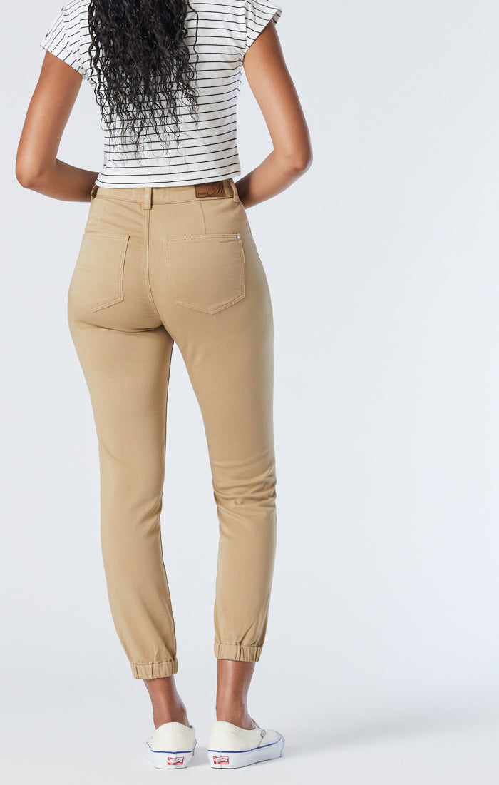 slim jogger pants womens