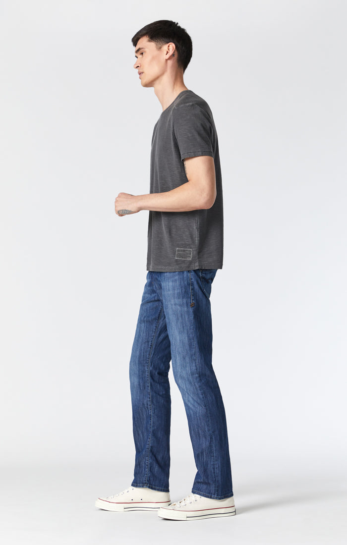 Mavi Men's Zach Straight Leg Jeans - Medium Wash