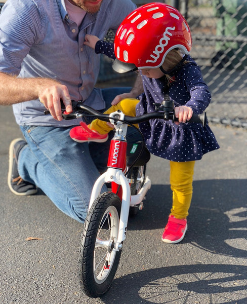 3 year old riding bike without training wheels