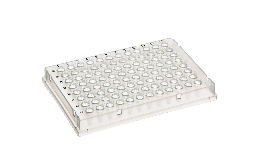 0-1ml-96-well-pcr-plate-skirted-low-profile-clear