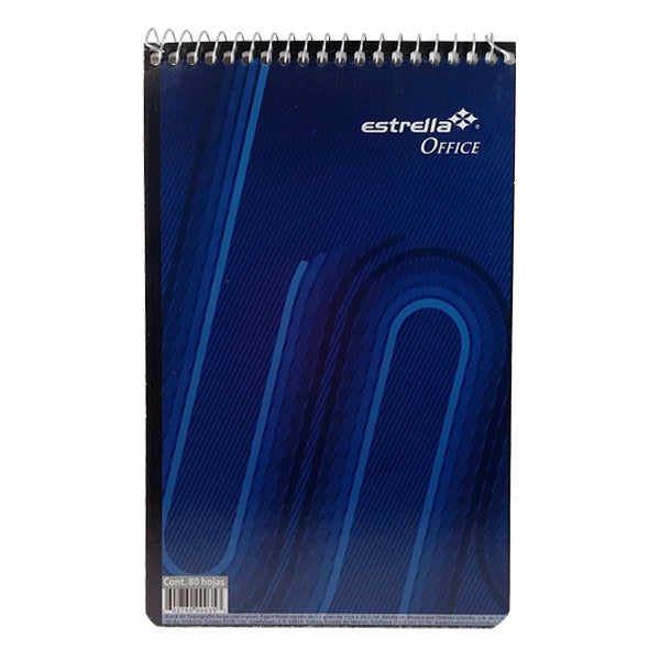 Libreta Taquigrafia Corto Espiral 80 Hj Estrella Mónerick Papelerías 2794