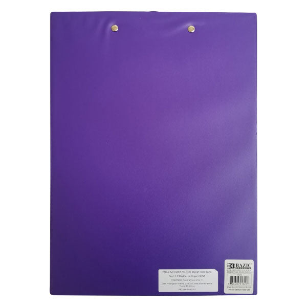 Tabla Pvc Carta Colores Bright 1829 Bazic Mónerick Papelerías 6309