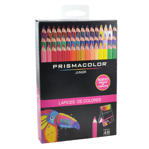 Regalo+ Caja Con 48 Colores Prismacolor+48 Plumas De Gel