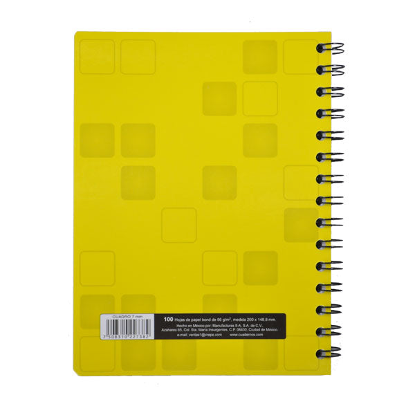 Cuaderno Frances Doble Argolla 100 Hj C7 2738 Man 8a Mónerick Papelerías 2697