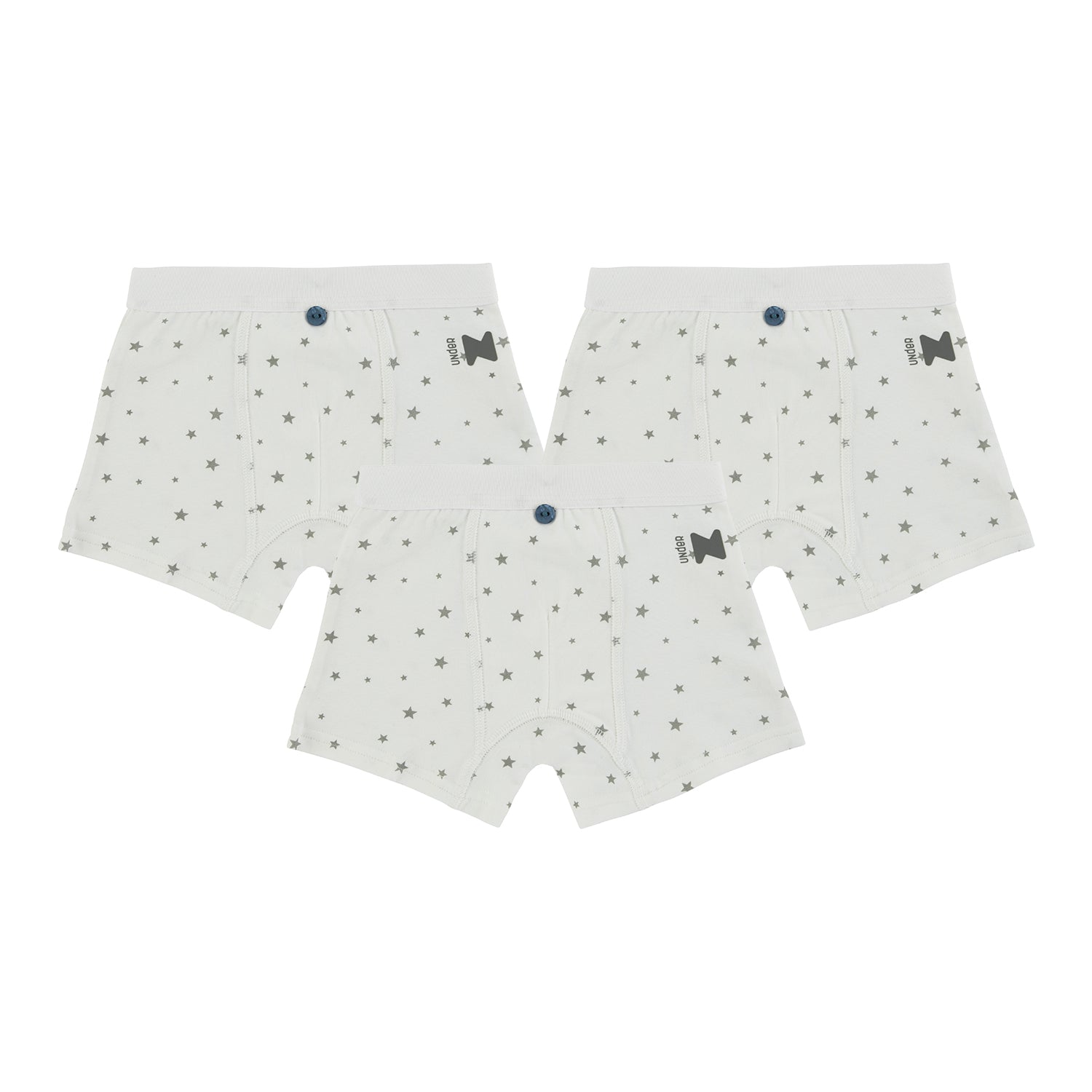 Button Collection, Boy (3 Boxers) — NoggiWear