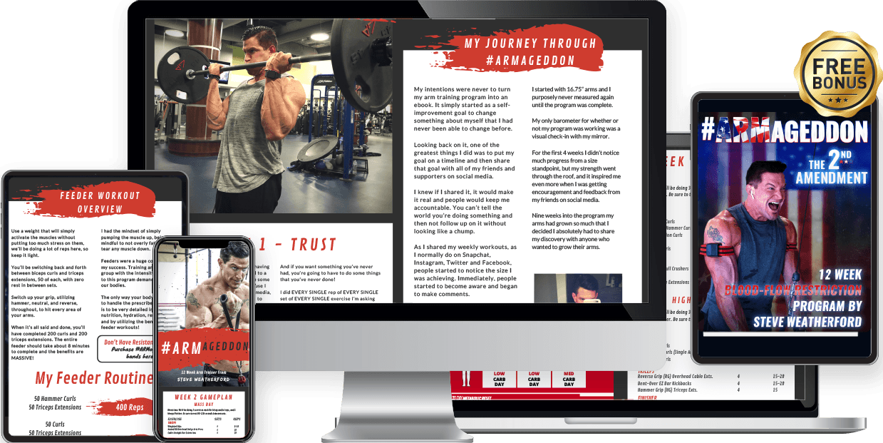  Steve Weatherford Armageddon Workout Ebook for Weight Loss