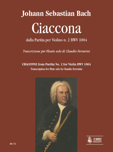 Bach Chaconne For Flute Solo From Partita For Violin No 2 Bwv 1004 Early Music Shop