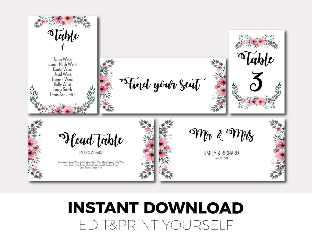 Kinkos Wedding Seating Chart