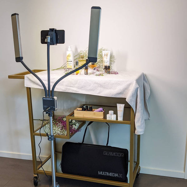 Build your home photo studio with GLAMCOR professional lighting kit