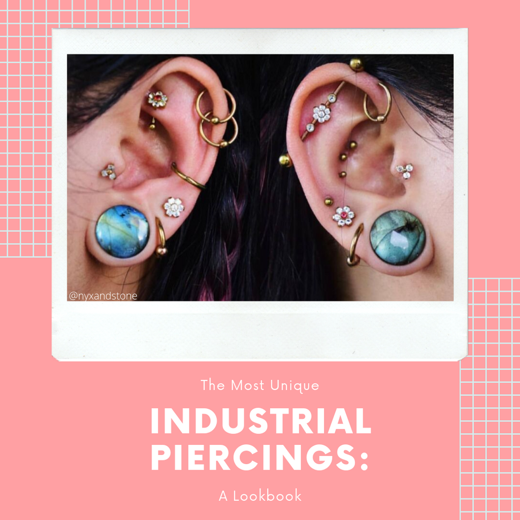 The Most Unique Industrial Piercings 