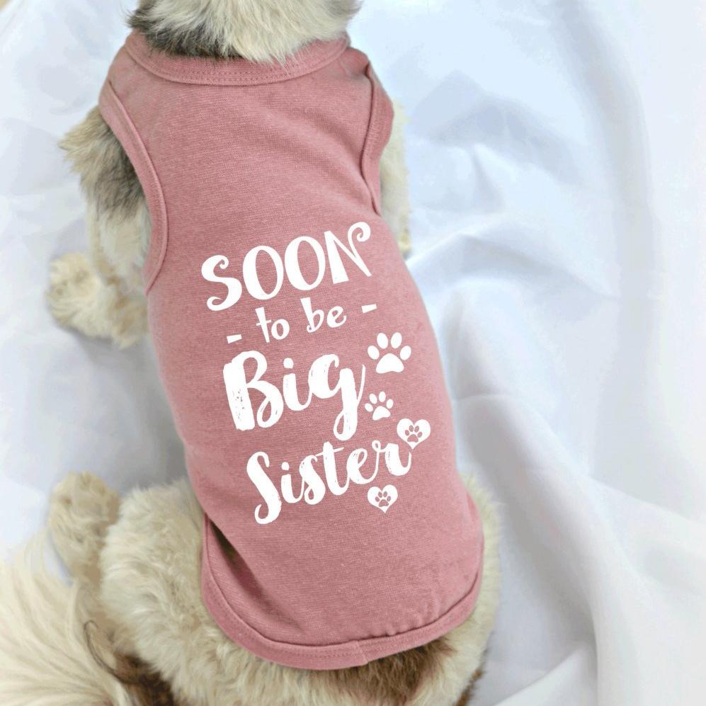 dog baby announcement shirt