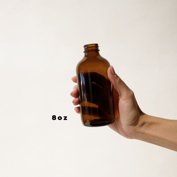 16oz Amber Glass Trigger Bottle  Zero Waste Home + Body  –  THE GOOD FILL