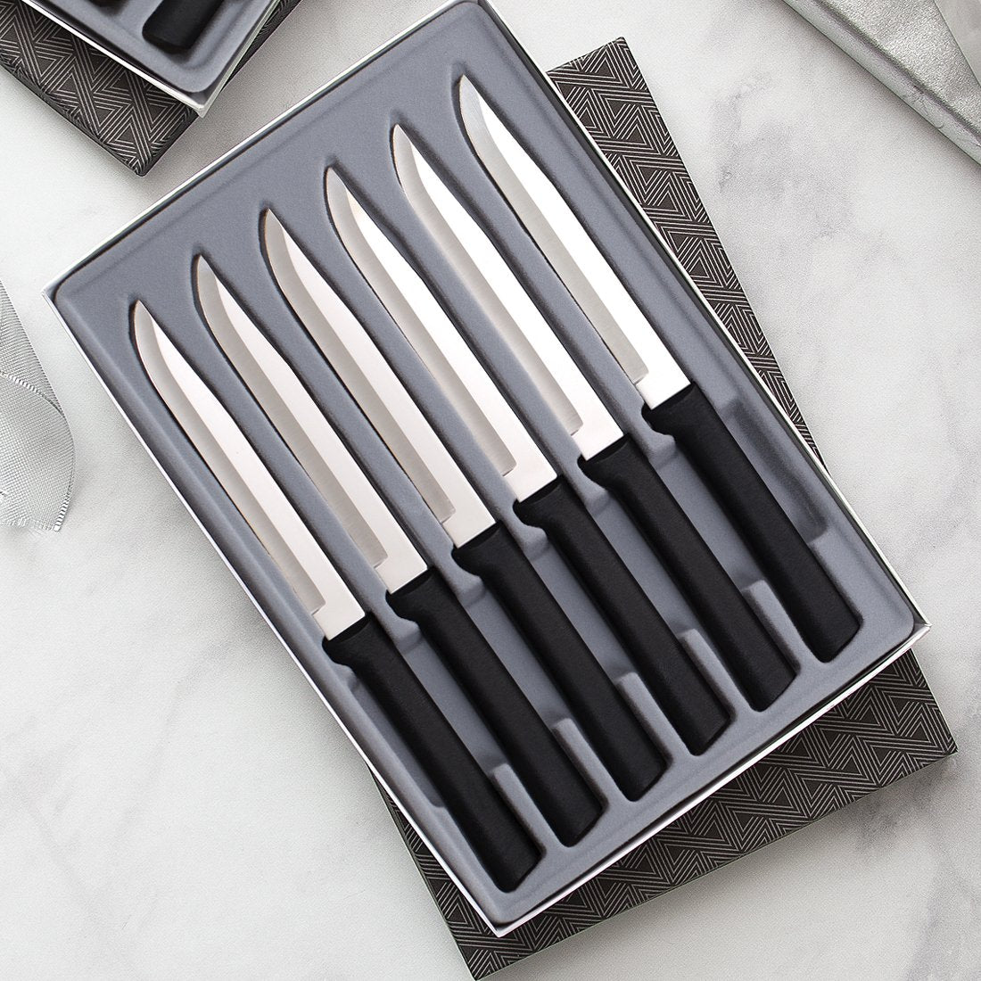 Essential Oak Block Set  Safe Storage Knife Set - Rada Cutlery