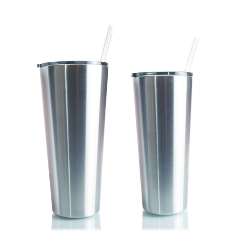 8oz Kid Tumbler W/ Straws Case (25 Units) – The Stainless Depot