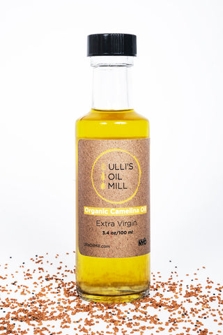 ulli's oil mill organic cold-pressed camelina oil