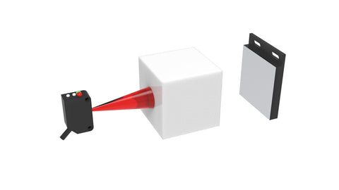 Retroreflective sensor example