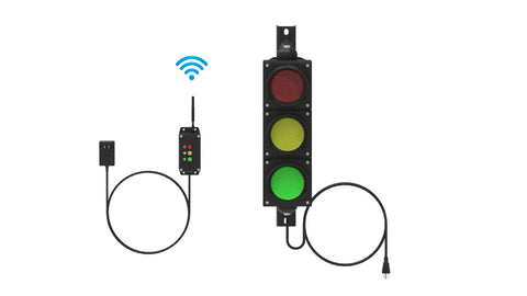Wireless Red Lights with Remotes
